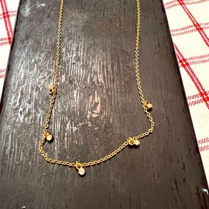 Gold necklace